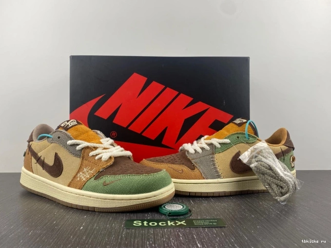 Cheap TB Jordan 1 Low OG Zion Williamson Retro Voodoo DZ7292-200 0805